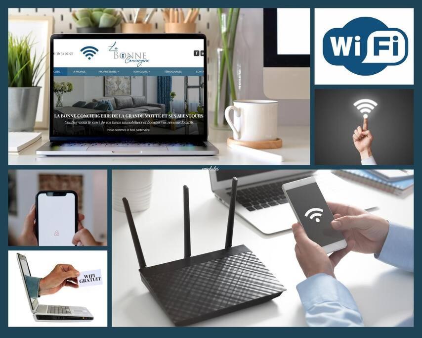 Etoile De * Wifi * Parking * Clim * * La Grande-Motte